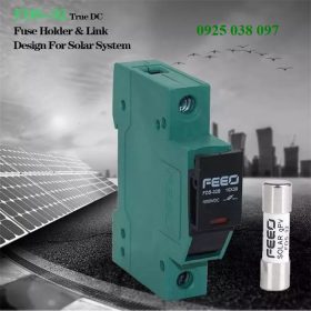 Cầu chì DC 1000V 15A-16A Feeo FDS-32B