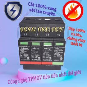 chống sét AC 3 pha Prosurge DS50/420-(3V+T)-(S)