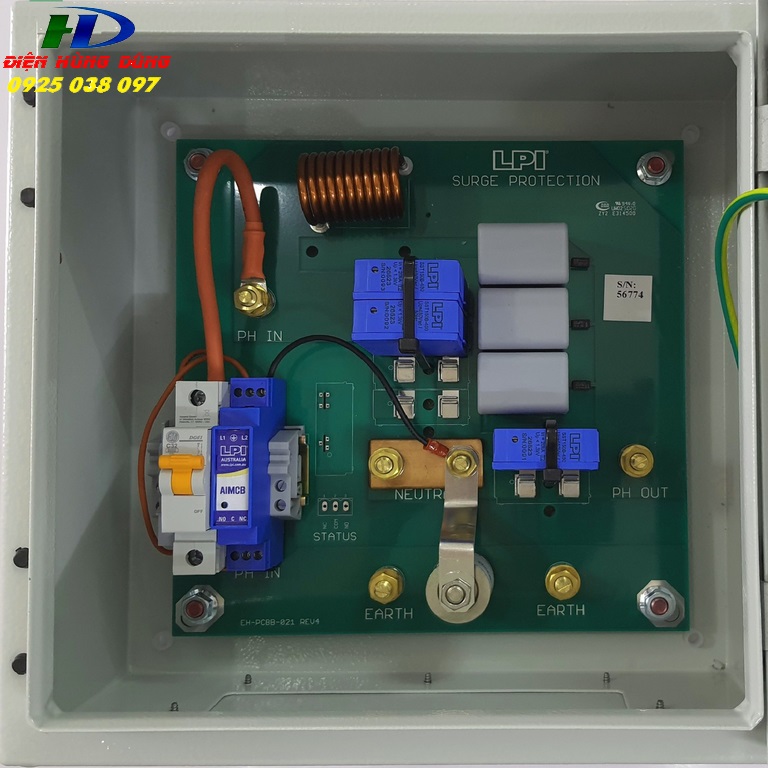 Tủ cắt lọc sét lan truyền SF132-480-100+50-AIMCB